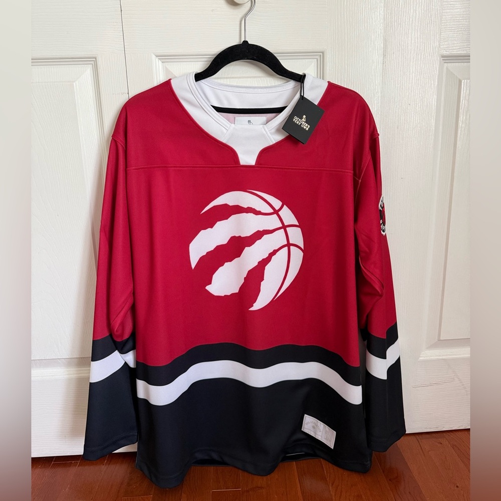 Red and Black Hockey Jersey